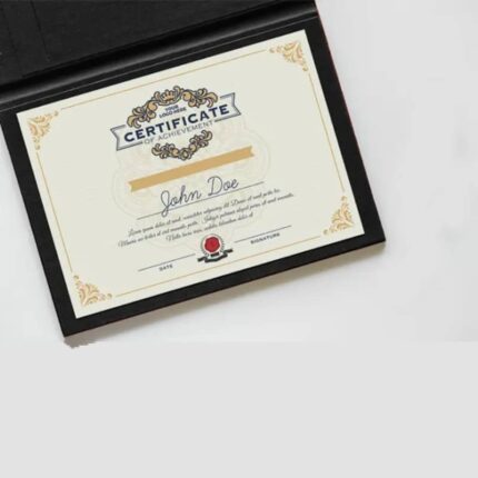 Standard Paper Certificates