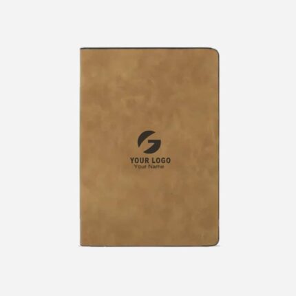 Royal Beige Leather Diary