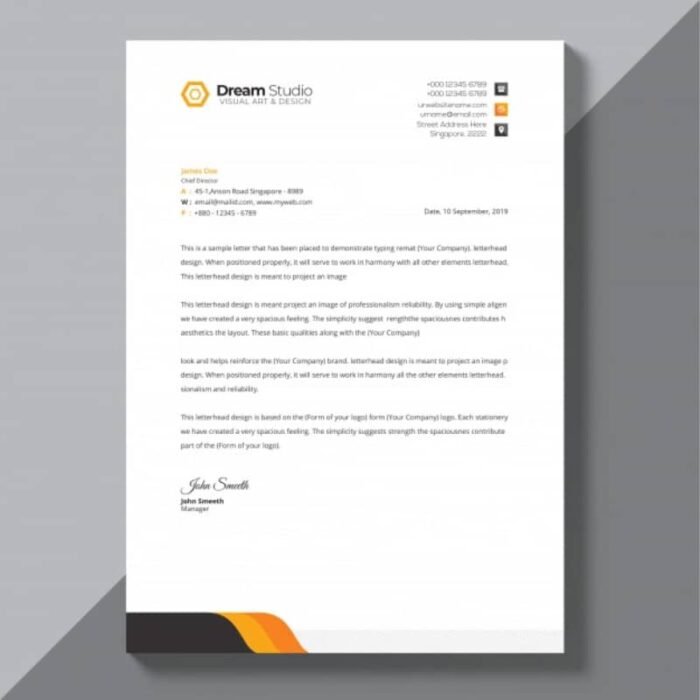 Custom Letterheads